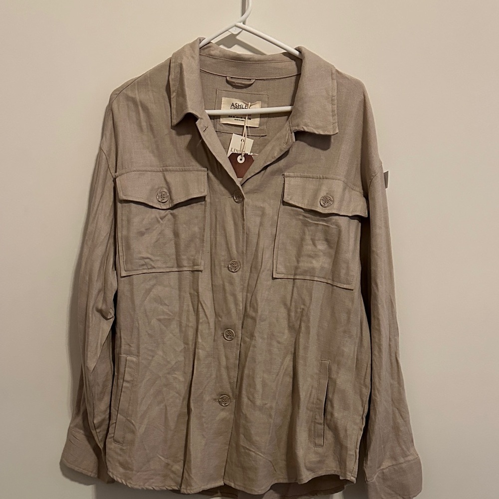 Ashley By 26 International Tan shirt
